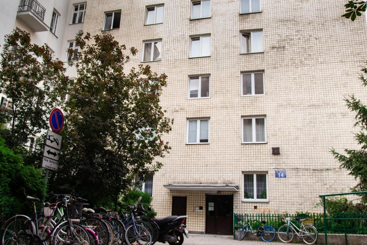 Ferienwohnung Wilcza Apartament Warschau Exterior foto