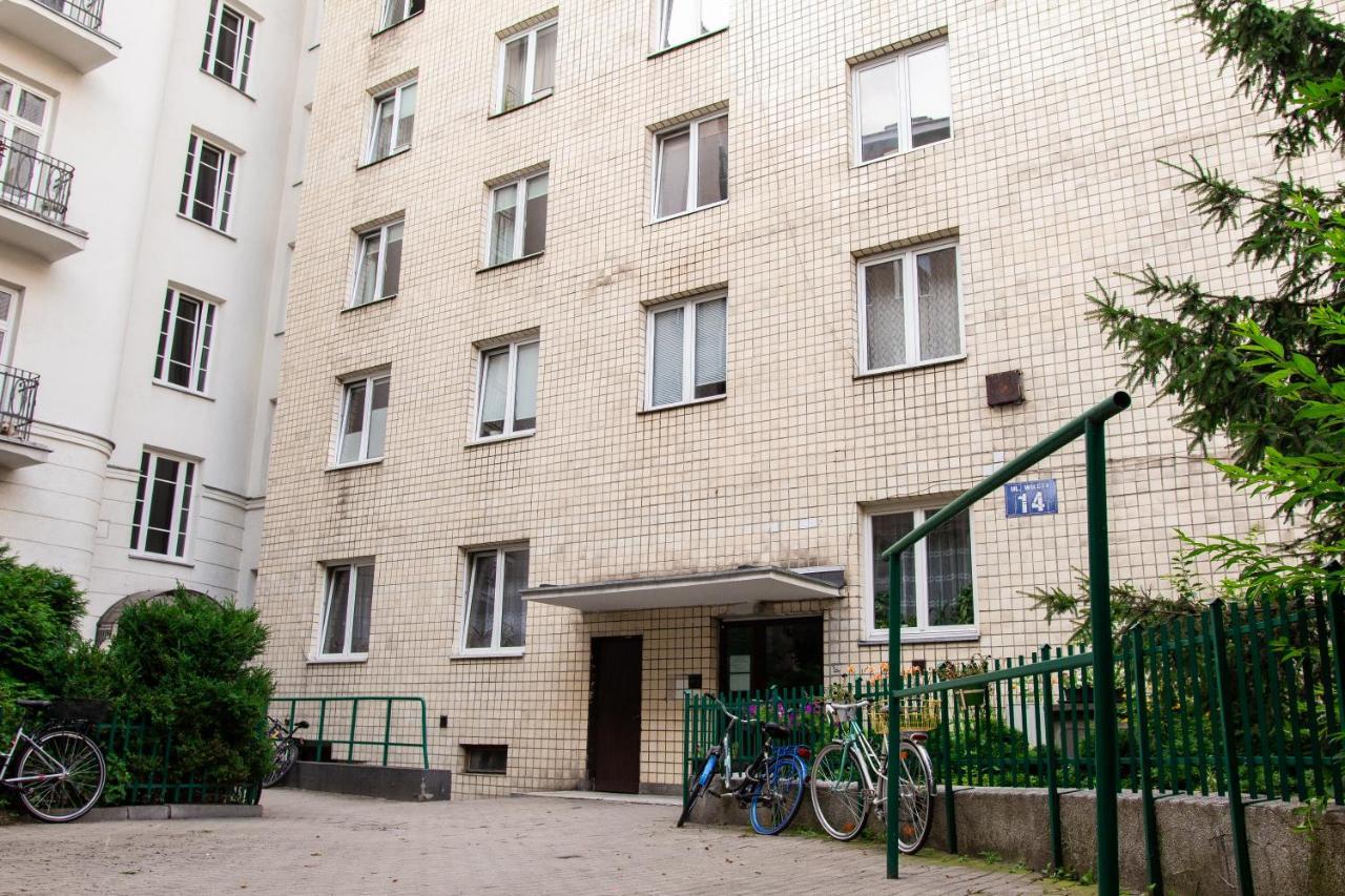 Ferienwohnung Wilcza Apartament Warschau Exterior foto